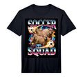 Soccer Squad Capybara Meme Ironic T-Shirt - Fun Novelty Design for Adults - T-Shirt, Sweatshirt, Hoodie