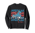 July 4Th Roller Skates American Flag Sweatshirt - Novelty Apparel Unisex - T-Shirt, Sweatshirt, Hoodie