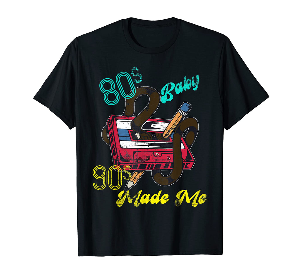 Distressed 1980S 80S 1990S 90S T-Shirt - Casual Everyday Wear Men Women - T-Shirt, Sweatshirt, Hoodie