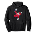 Soccer Santa Bicycle Kick Ball Sport Hoodie - Unique Graphic for Adults - T-Shirt, Sweatshirt, Hoodie