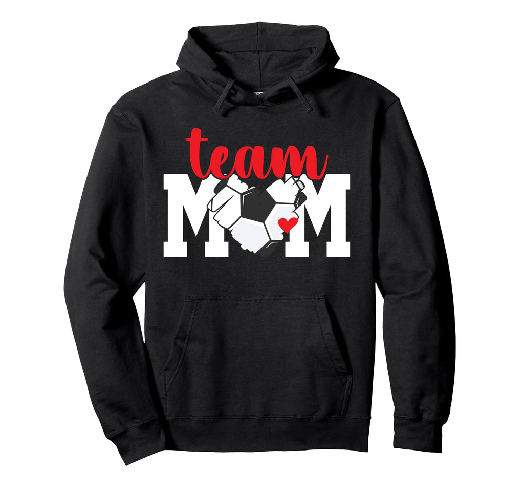 Soccer Team Mom Appreciation Soccer Hoodie - Aesthetic Graphic Men Women - T-Shirt, Sweatshirt, Hoodie