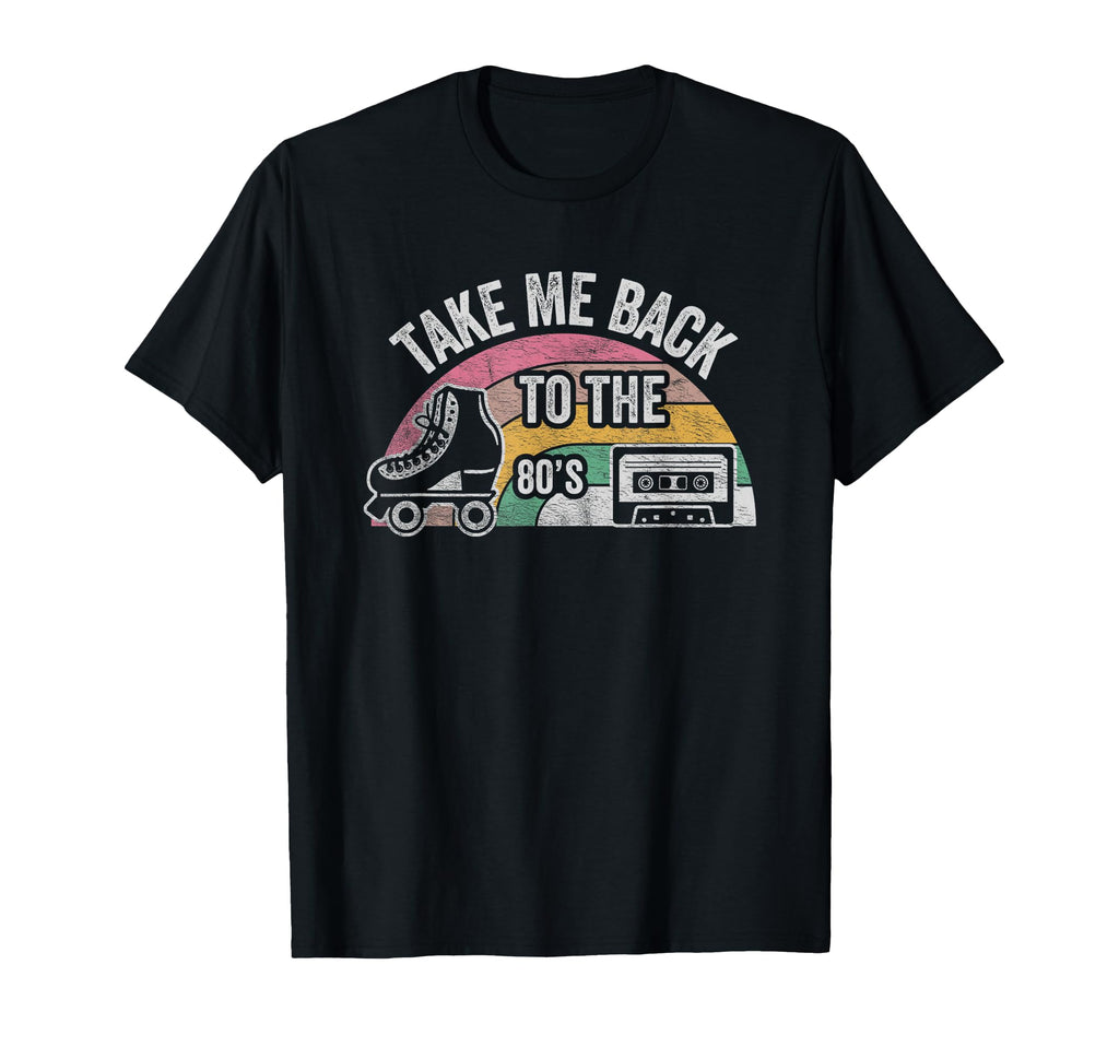 Take Me Back To 80S T-Shirt - Minimalist Print Men Women - T-Shirt, Sweatshirt, Hoodie