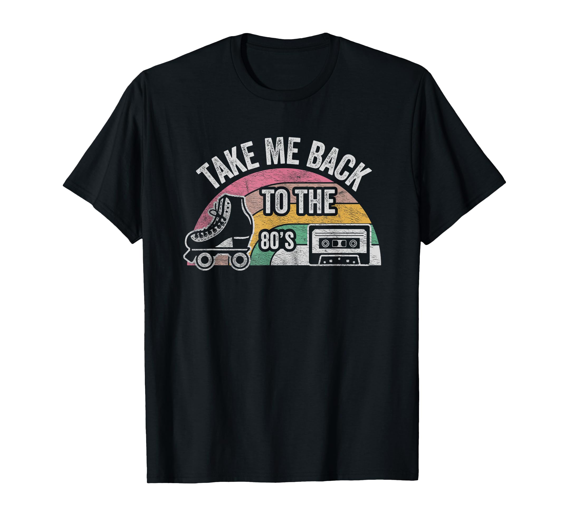Take Me Back To 80S T-Shirt - Minimalist Print Men Women - T-Shirt, Sweatshirt, Hoodie
