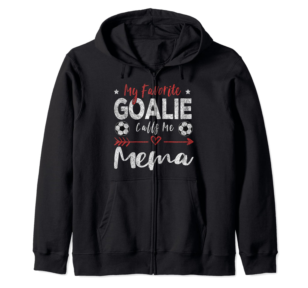 Funny Soccer Goalie Goalkeeper Mom Sweatshirt - Graphic Print Men Women - T-Shirt, Sweatshirt, Hoodie