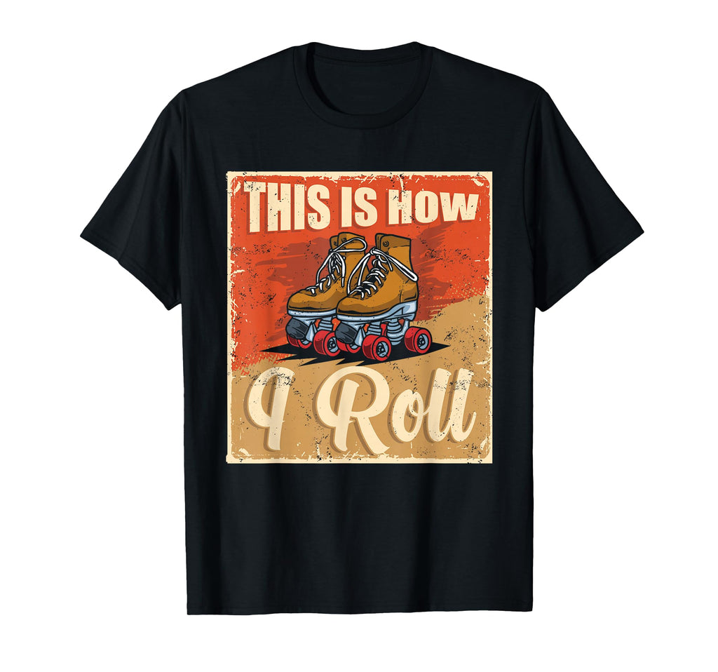 Roller Skating Roller Derby Roller Skates T-Shirt - Trendy Graphic Unisex - T-Shirt, Sweatshirt, Hoodie