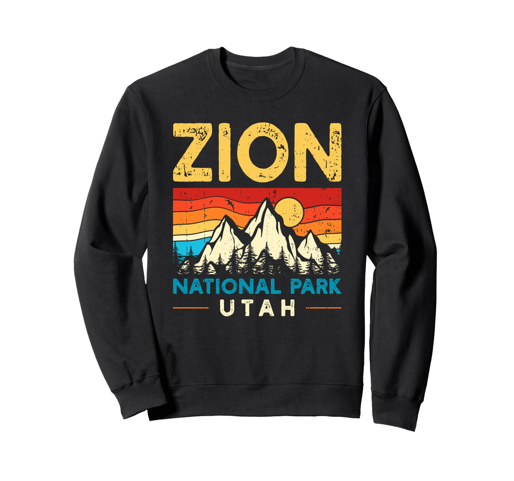 Zion National Park Sweatshirt - Custom Art Print for Adults - T-Shirt, Sweatshirt, Hoodie