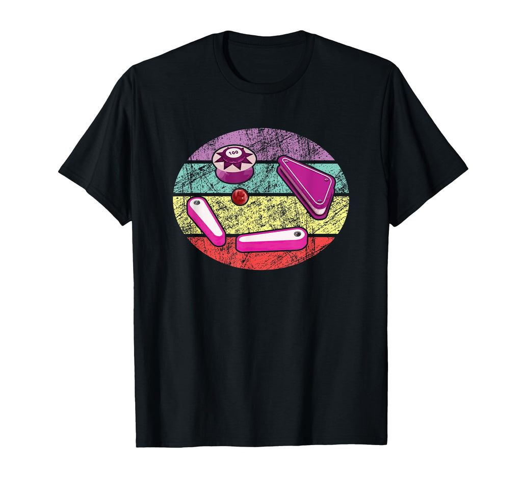 Pinball Funny Pinballer Machine T-Shirt - Minimalist Print Men Women - T-Shirt, Sweatshirt, Hoodie