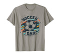 Soccer Dad Family Matching Dad T-Shirt - Minimalist Print Men Women - T-Shirt, Sweatshirt, Hoodie