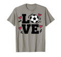 Love Soccer Player Womens Beautiful T-Shirt - Aesthetic Graphic for Adults - T-Shirt, Sweatshirt, Hoodie