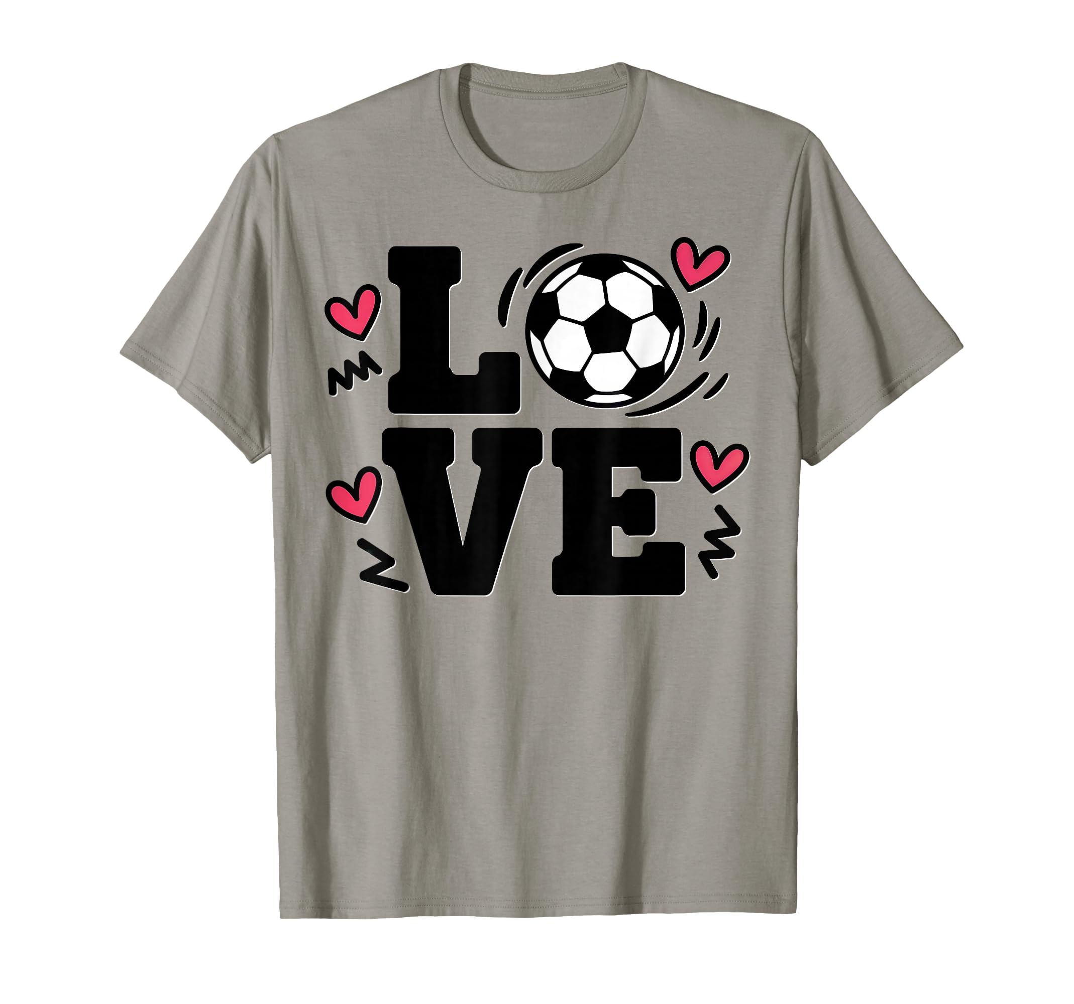 Love Soccer Player Womens Beautiful T-Shirt - Aesthetic Graphic for Adults - T-Shirt, Sweatshirt, Hoodie