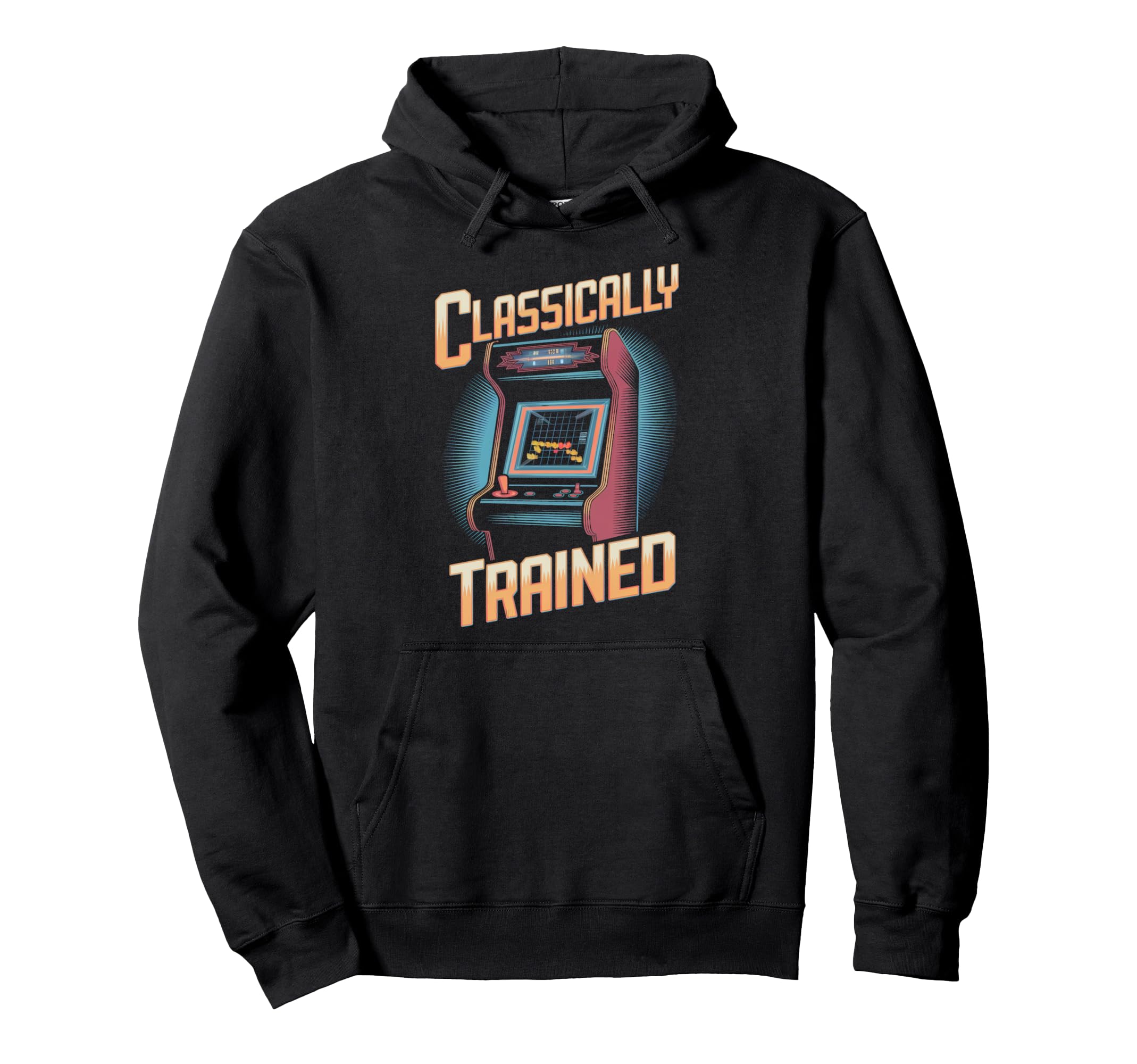 Classically Trained Arcade Gamer Hoodie - Streetwear Style for Adults - T-Shirt, Sweatshirt, Hoodie
