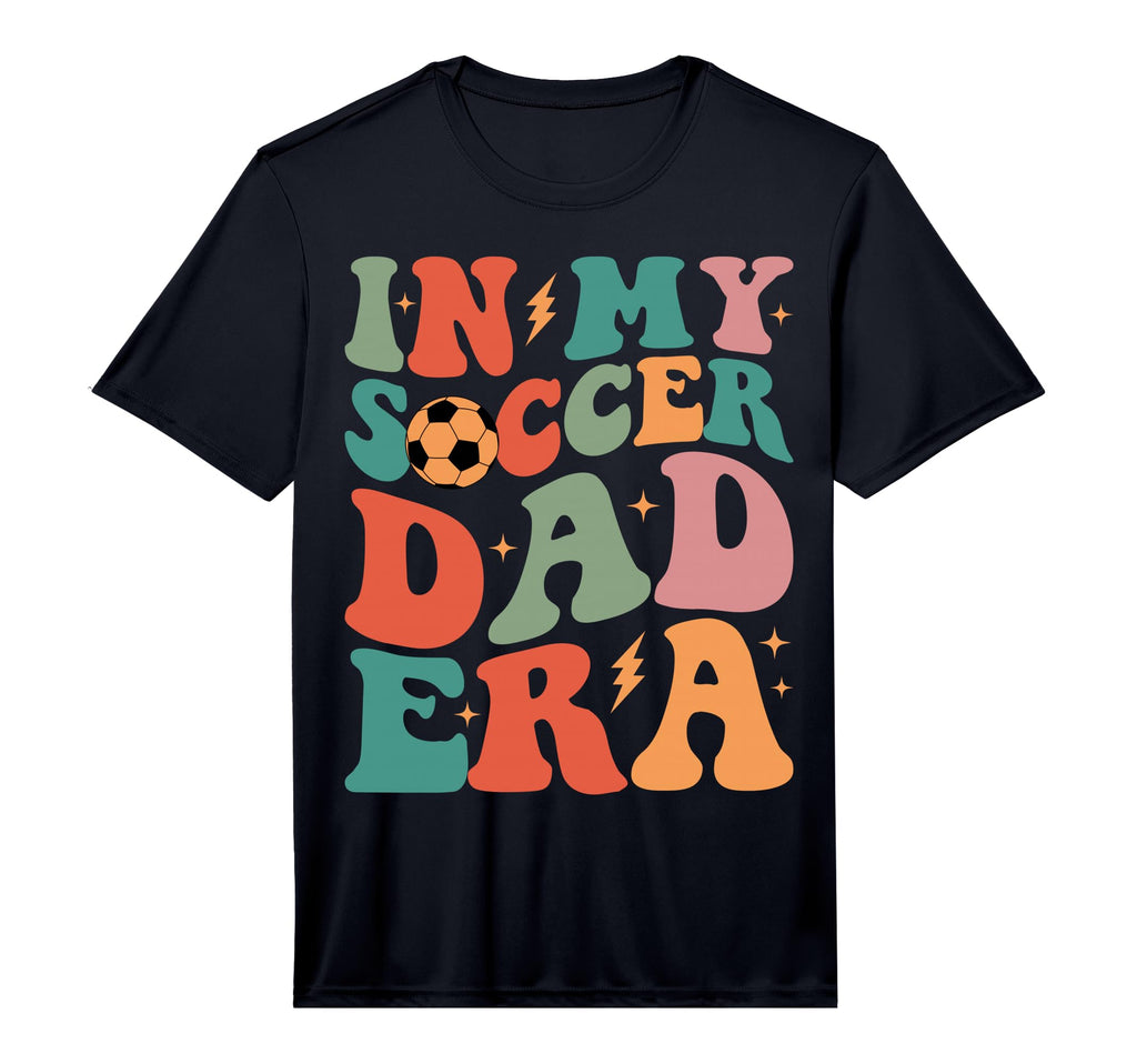 Groovy My Soccer Dad Era Performance T-Shirt - Trendy Graphic Unisex - T-Shirt, Sweatshirt, Hoodie