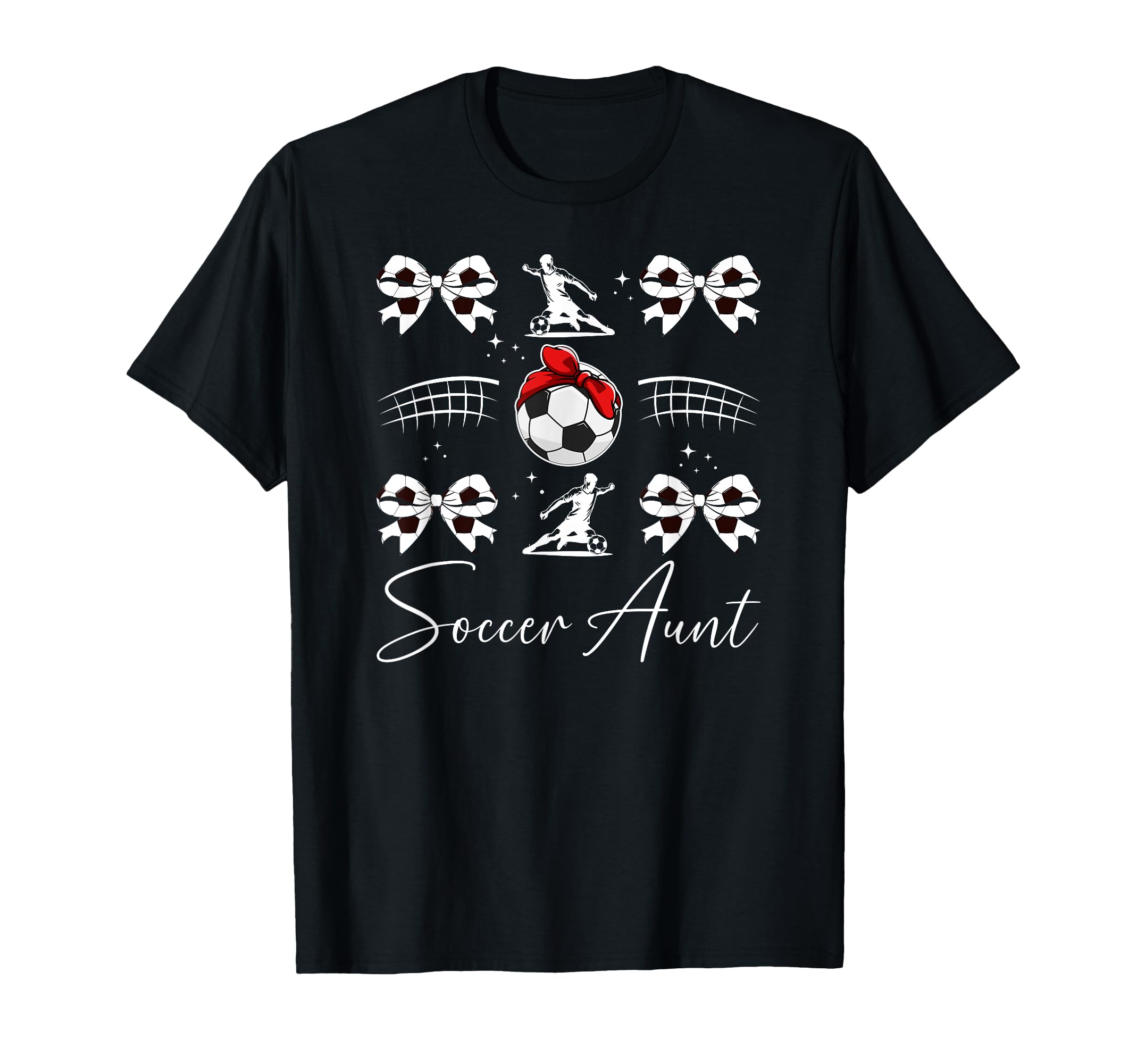 Soccer Aunt Soccer Player Auntie T-Shirt - Custom Art Print Men Women - T-Shirt, Sweatshirt, Hoodie