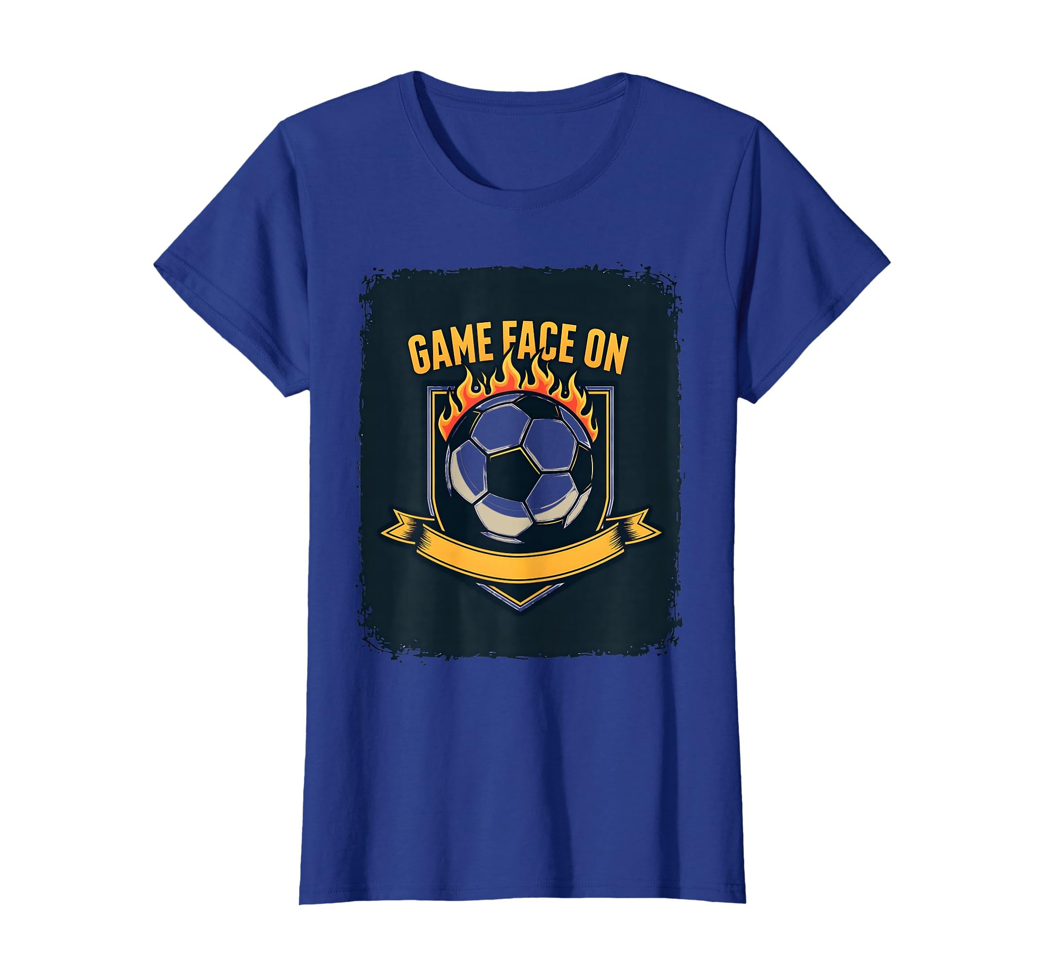 Game Face Soccer T-Shirt - Unique Graphic Unisex - T-Shirt, Sweatshirt, Hoodie