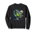 Soccer Pickle Character Shades Sweatshirt - Fun Novelty Design Men Women - T-Shirt, Sweatshirt, Hoodie