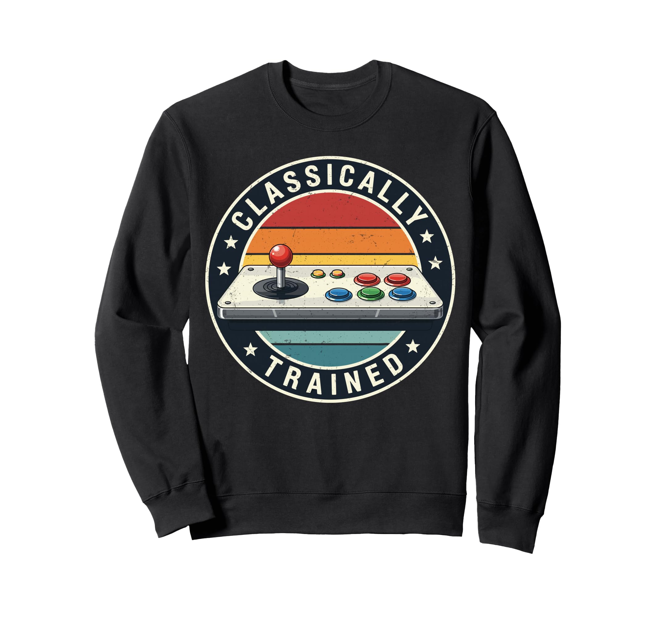 Classically Trained Arcade Gaming Sweatshirt - Custom Art Print for Adults - T-Shirt, Sweatshirt, Hoodie