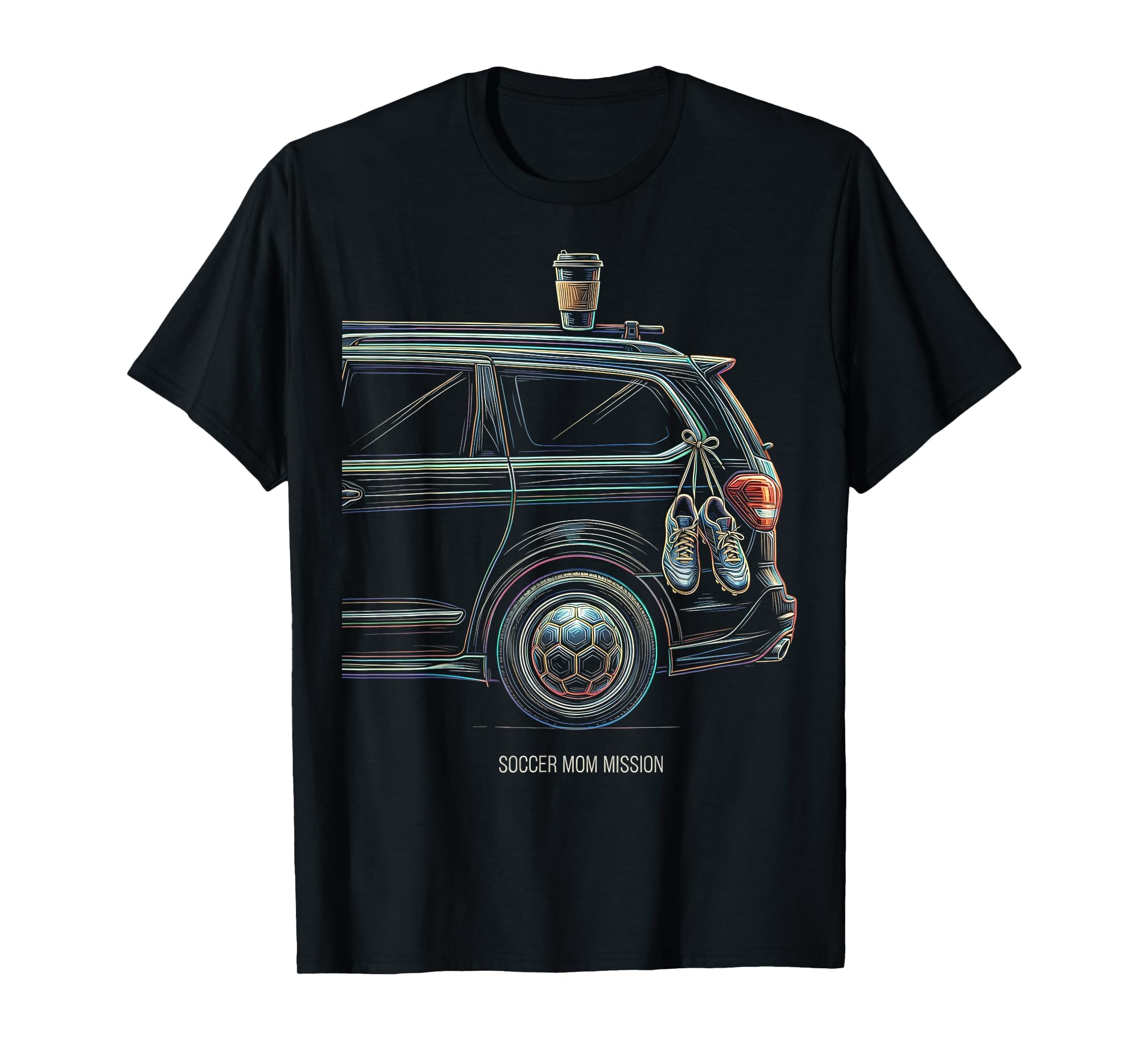 Soccer Mom Mission T-Shirt - Trendy Graphic Unisex - T-Shirt, Sweatshirt, Hoodie