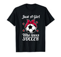 Just Who Loves Soccer Football Soccer T-Shirt - Unique Graphic for Adults - T-Shirt, Sweatshirt, Hoodie
