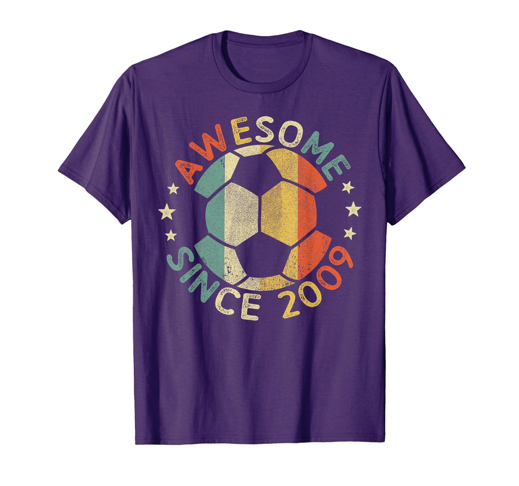 Awesome Since 2009 17Th Birthday 17 Year T-Shirt - Minimalist Print Unisex - T-Shirt, Sweatshirt, Hoodie