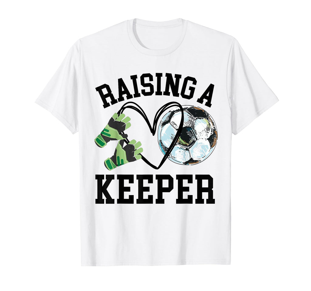 Keeper Mom Goalkeeper Soccer Mama T-Shirt - Custom Art Print Unisex - T-Shirt, Sweatshirt, Hoodie