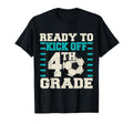 Ready To Kick Off 4Th Grade Soccer T-Shirt - Custom Art Print for Adults - T-Shirt, Sweatshirt, Hoodie