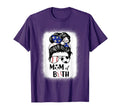Messy Bun Soccer Mom Baseball Mom Both T-Shirt - Novelty Apparel Men Women - T-Shirt, Sweatshirt, Hoodie