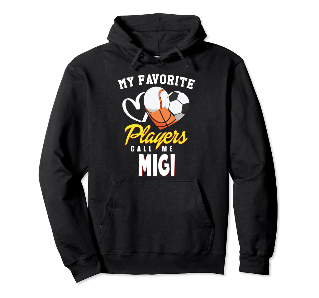 My Favorite Players Baseball Soccer Hoodie - Trendy Graphic Unisex - T-Shirt, Sweatshirt, Hoodie