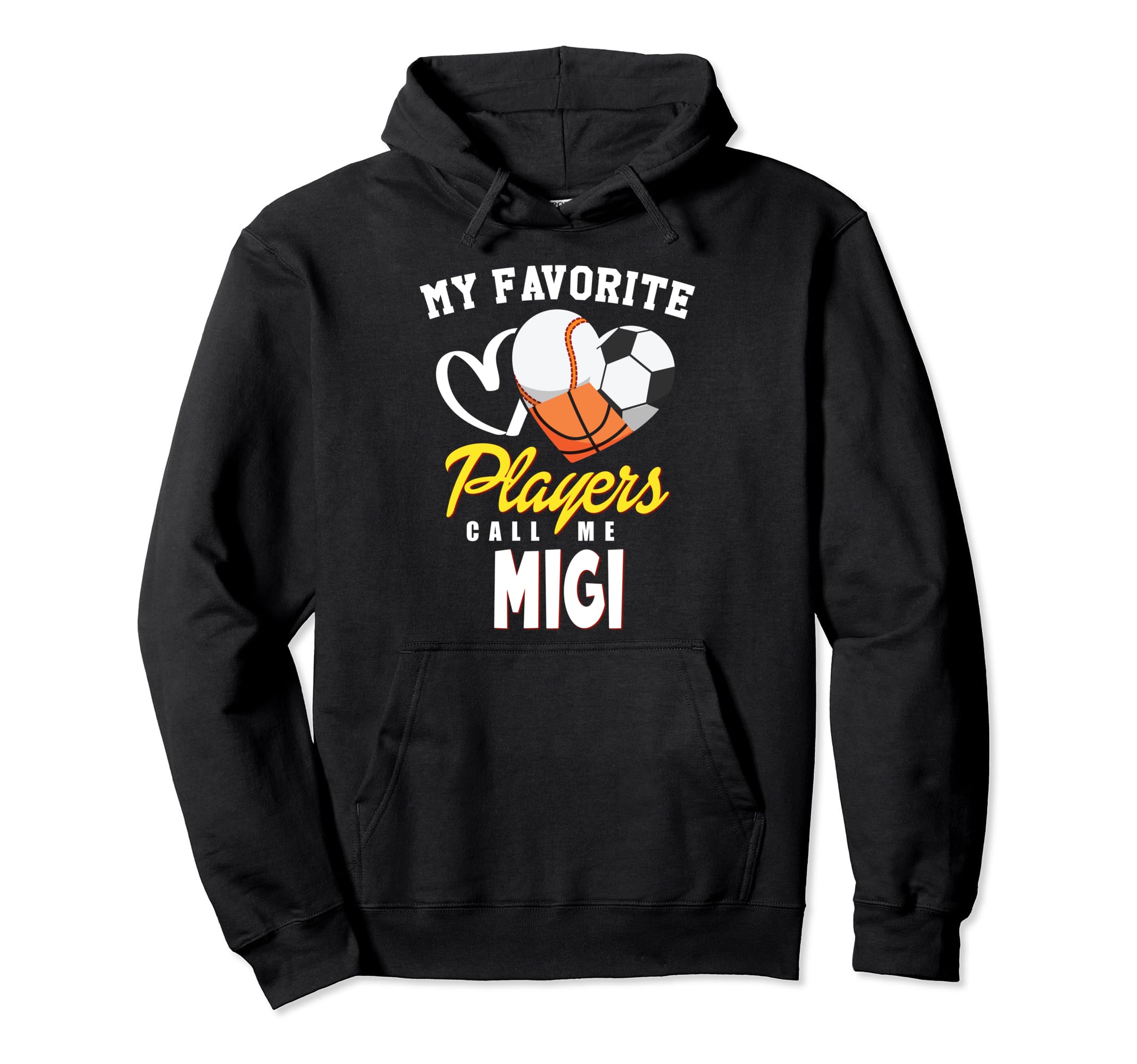 My Favorite Players Baseball Soccer Hoodie - Trendy Graphic Unisex - T-Shirt, Sweatshirt, Hoodie