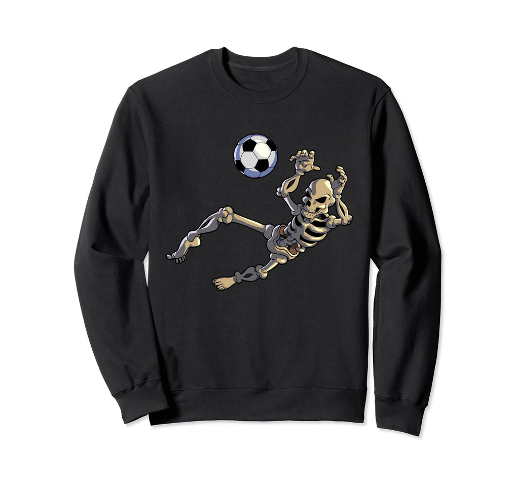 Soccer Skeleton Soccer Goalkeeper Sweatshirt - Trendy Graphic Men Women - T-Shirt, Sweatshirt, Hoodie