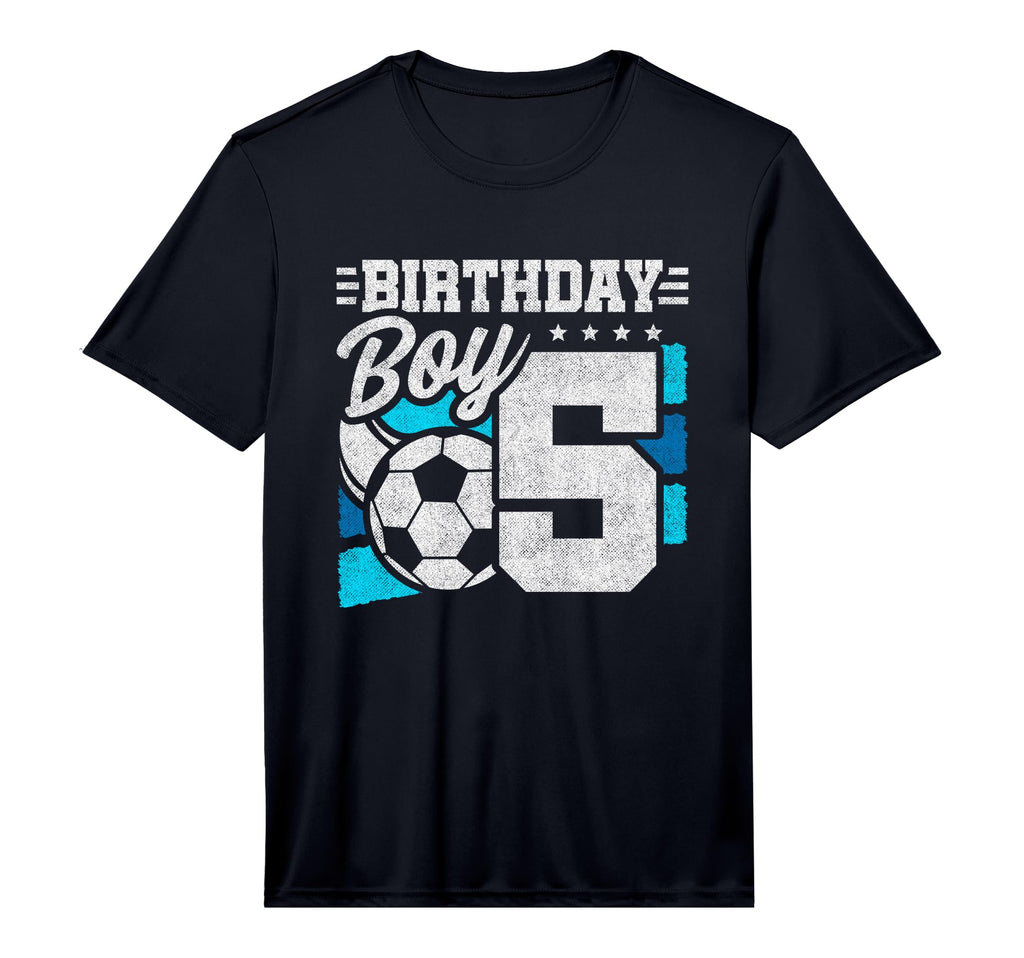 5Th Birthday Soccer Party 5 Year Old T-Shirt - Unique Graphic for Adults - T-Shirt, Sweatshirt, Hoodie