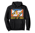 Best 1963 Cassette Tape 60 Years Old Hoodie - Aesthetic Graphic for Adults - T-Shirt, Sweatshirt, Hoodie