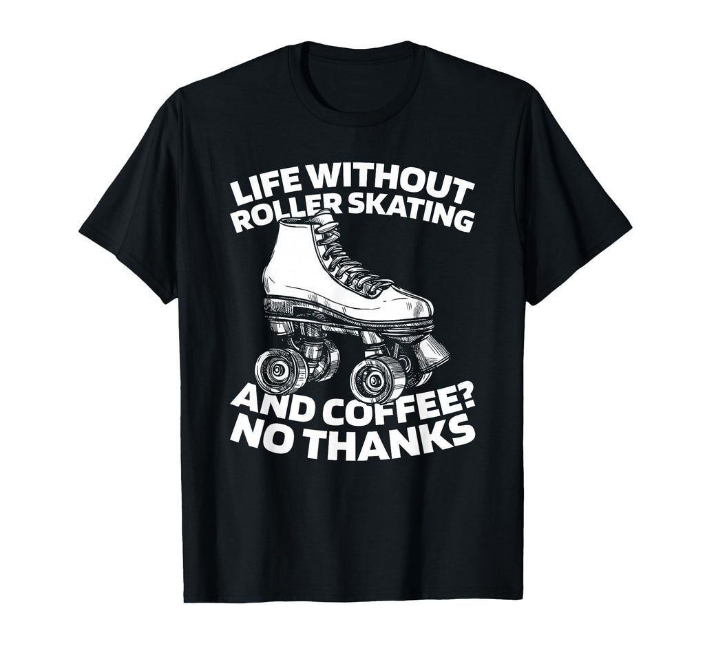 Skater Skates Roller Skating T-Shirt - Graphic Print Unisex - T-Shirt, Sweatshirt, Hoodie
