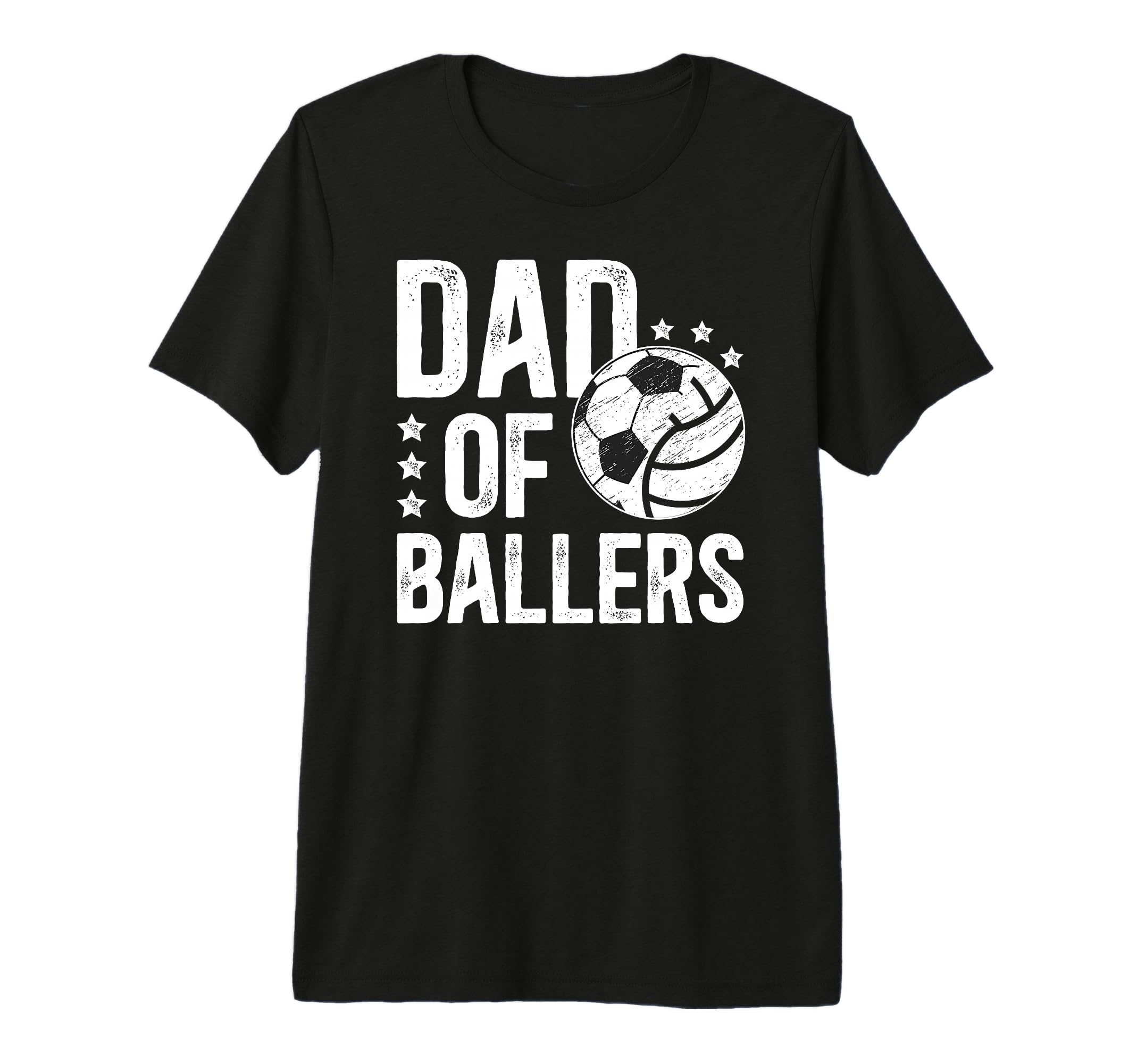Mens Dad Ballers Soccer T-Shirt - Casual Everyday Wear Men Women - T-Shirt, Sweatshirt, Hoodie