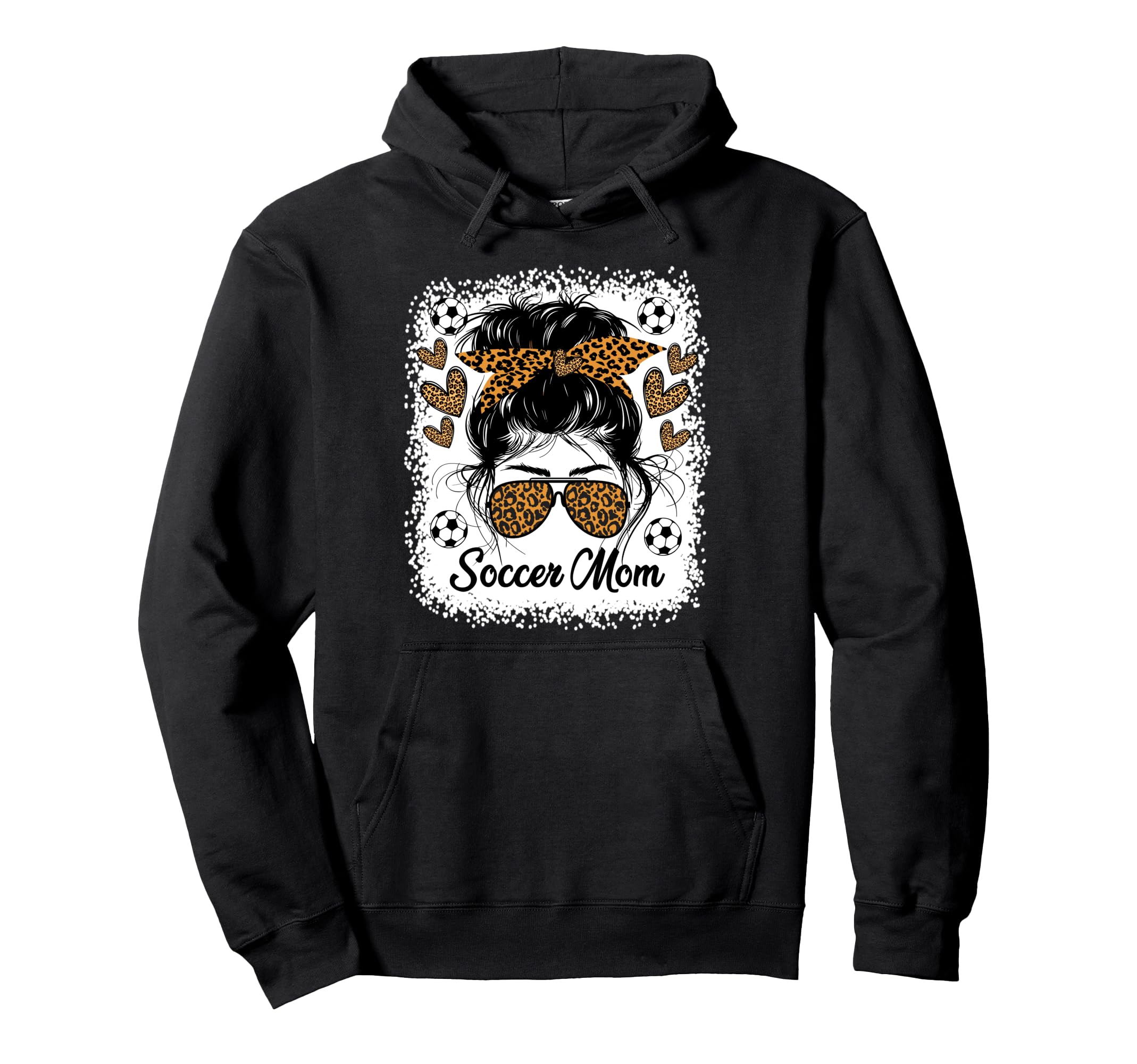Soccer Mom Soccer Player Stylish Sports Hoodie - Novelty Apparel Unisex - T-Shirt, Sweatshirt, Hoodie