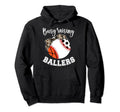 Busy Raising Ballers Sports Mom Sports Hoodie - Unique Graphic for Adults - T-Shirt, Sweatshirt, Hoodie