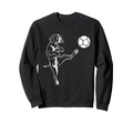 Labrador Playing Soccer Dog Lover Sweatshirt - Novelty Apparel for Adults - T-Shirt, Sweatshirt, Hoodie