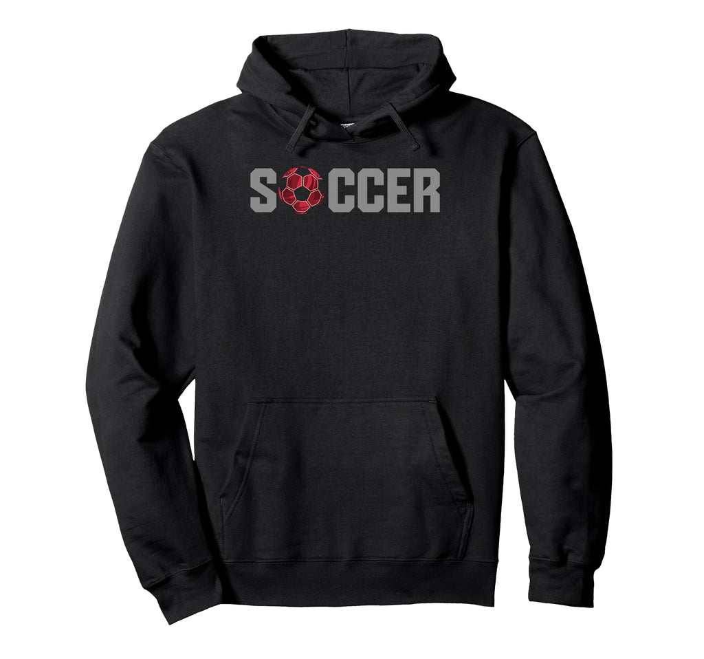 Soccer Football Ball Soccer Player Hoodie - Minimalist Print Men Women - T-Shirt, Sweatshirt, Hoodie
