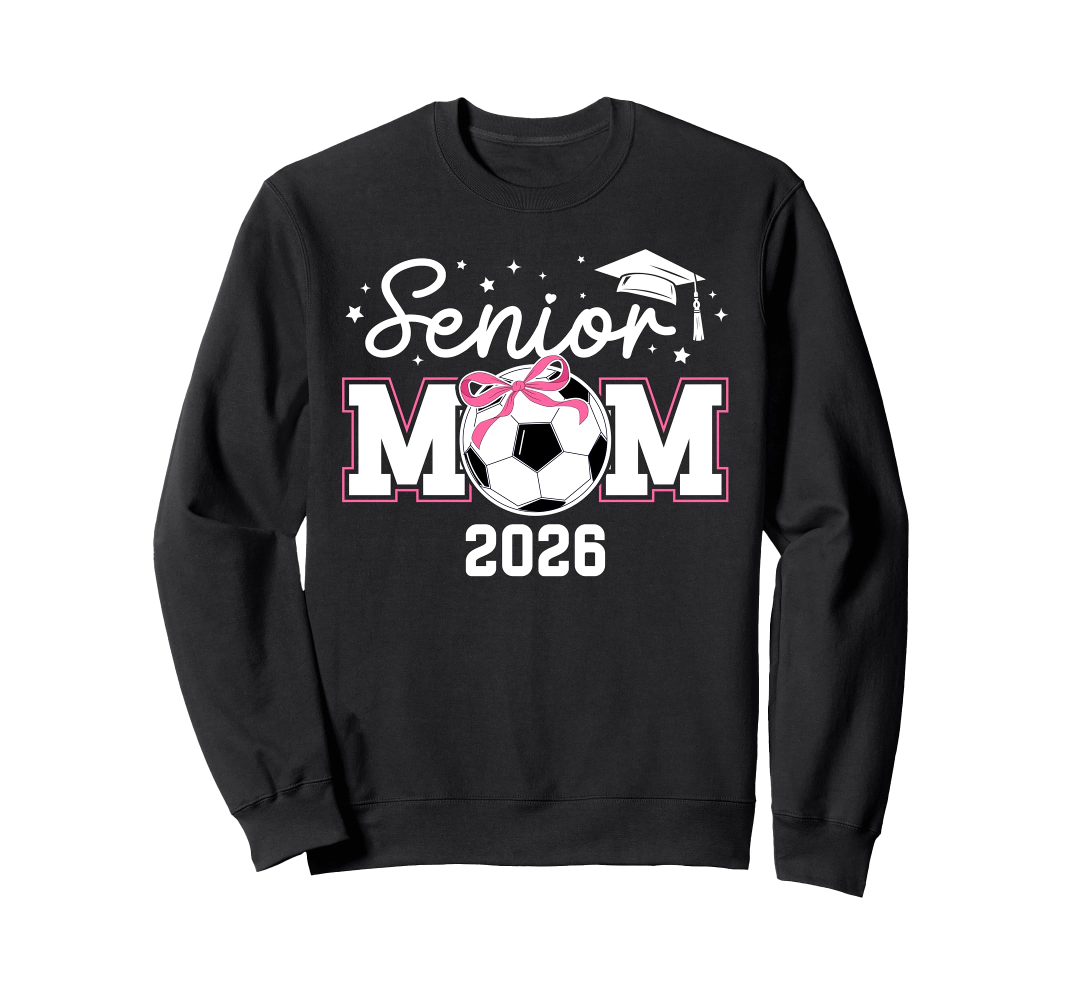 Soccer Senior Mom Senior Soccer Sweatshirt - Graphic Print for Adults - T-Shirt, Sweatshirt, Hoodie