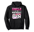 Uncle Birthday Soccer Players Sport Hoodie - Graphic Print for Adults - T-Shirt, Sweatshirt, Hoodie