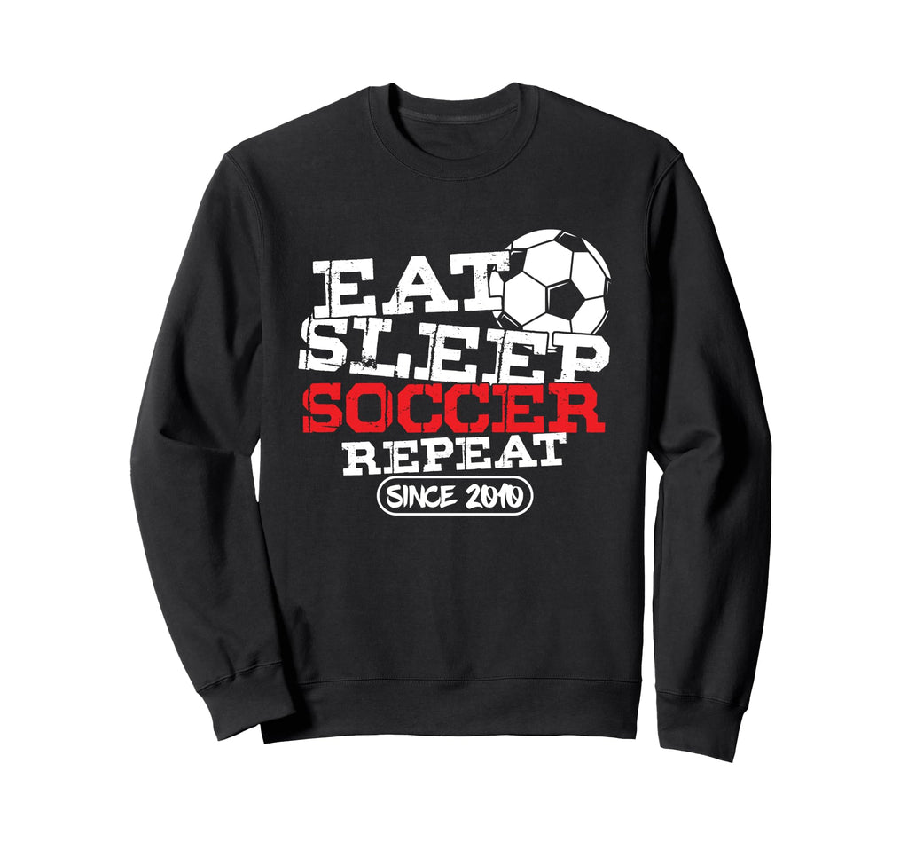 Soccer Player Goal Football Born Sweatshirt - Casual Everyday Wear Unisex - T-Shirt, Sweatshirt, Hoodie