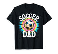 Soccer Dad Tie Dye Spirit Family T-Shirt - Minimalist Print for Adults - T-Shirt, Sweatshirt, Hoodie