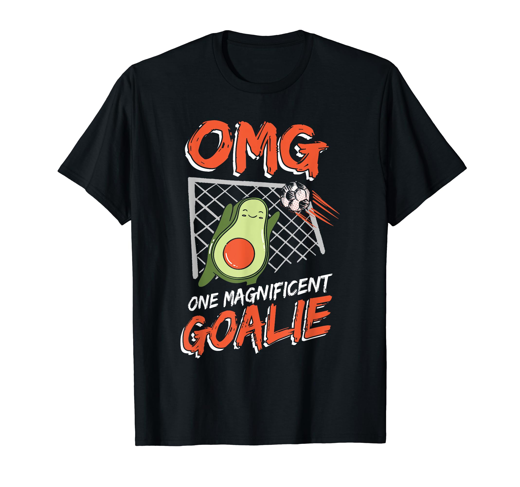 Soccer Player Soccer Goalie Avocado T-Shirt - Aesthetic Graphic Men Women - T-Shirt, Sweatshirt, Hoodie