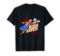 Jesus Saves Jesus Christ Golie T-Shirt - Fun Novelty Design Men Women - T-Shirt, Sweatshirt, Hoodie