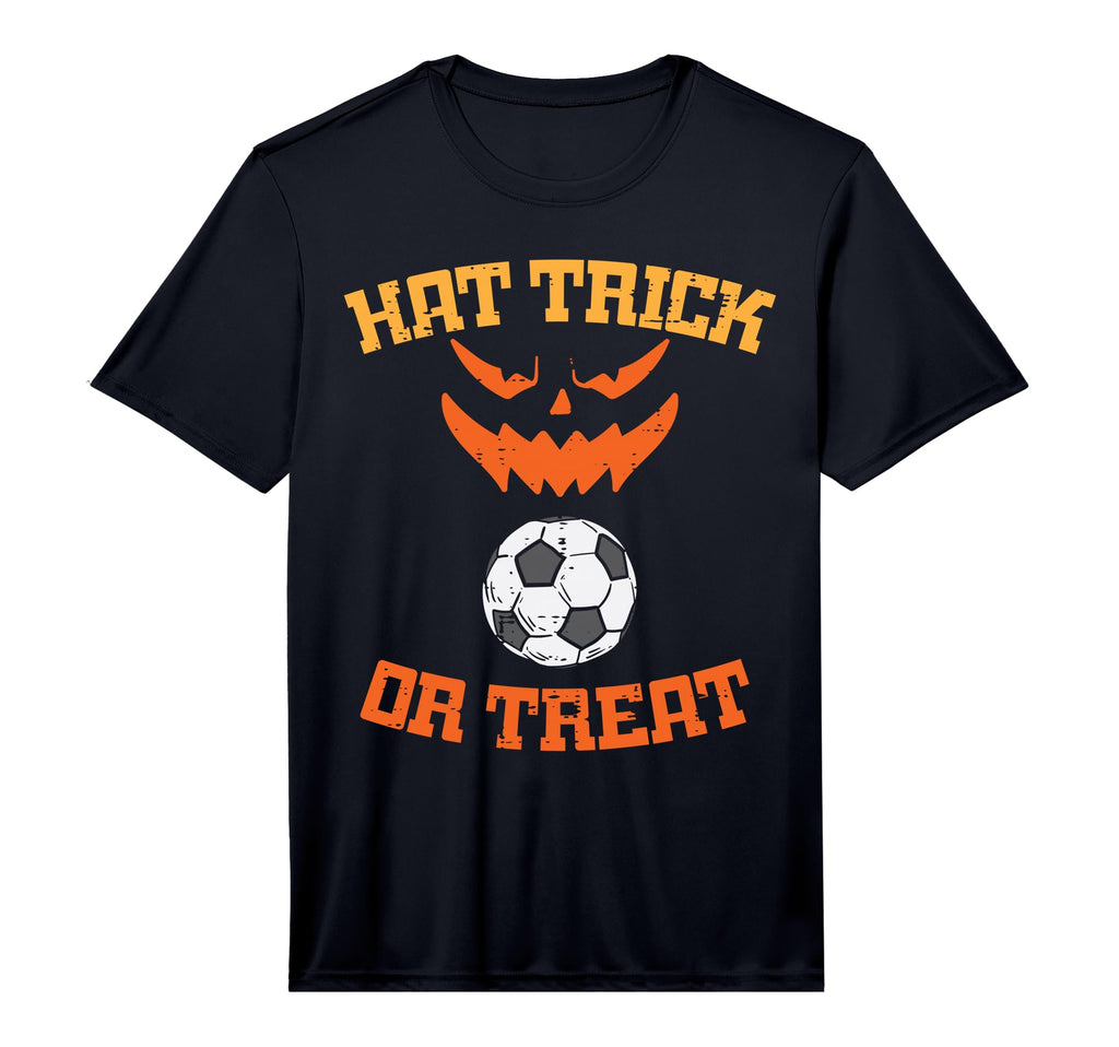 Hat Trick Or Treat Soccer Sports T-Shirt - Fun Novelty Design Men Women - T-Shirt, Sweatshirt, Hoodie