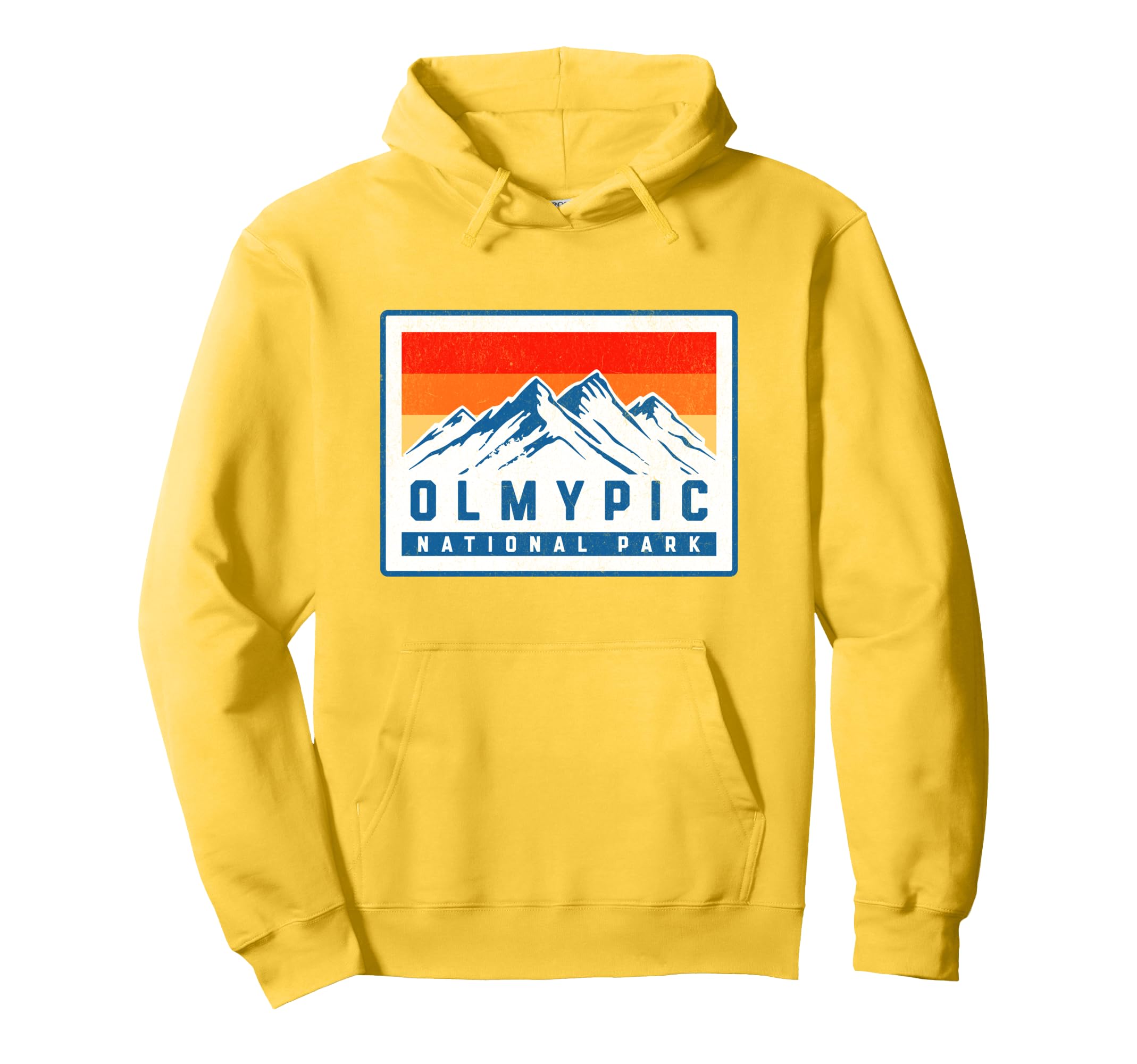 Olympic National Park Washington Hoodie - Casual Everyday Wear Men Women - T-Shirt, Sweatshirt, Hoodie