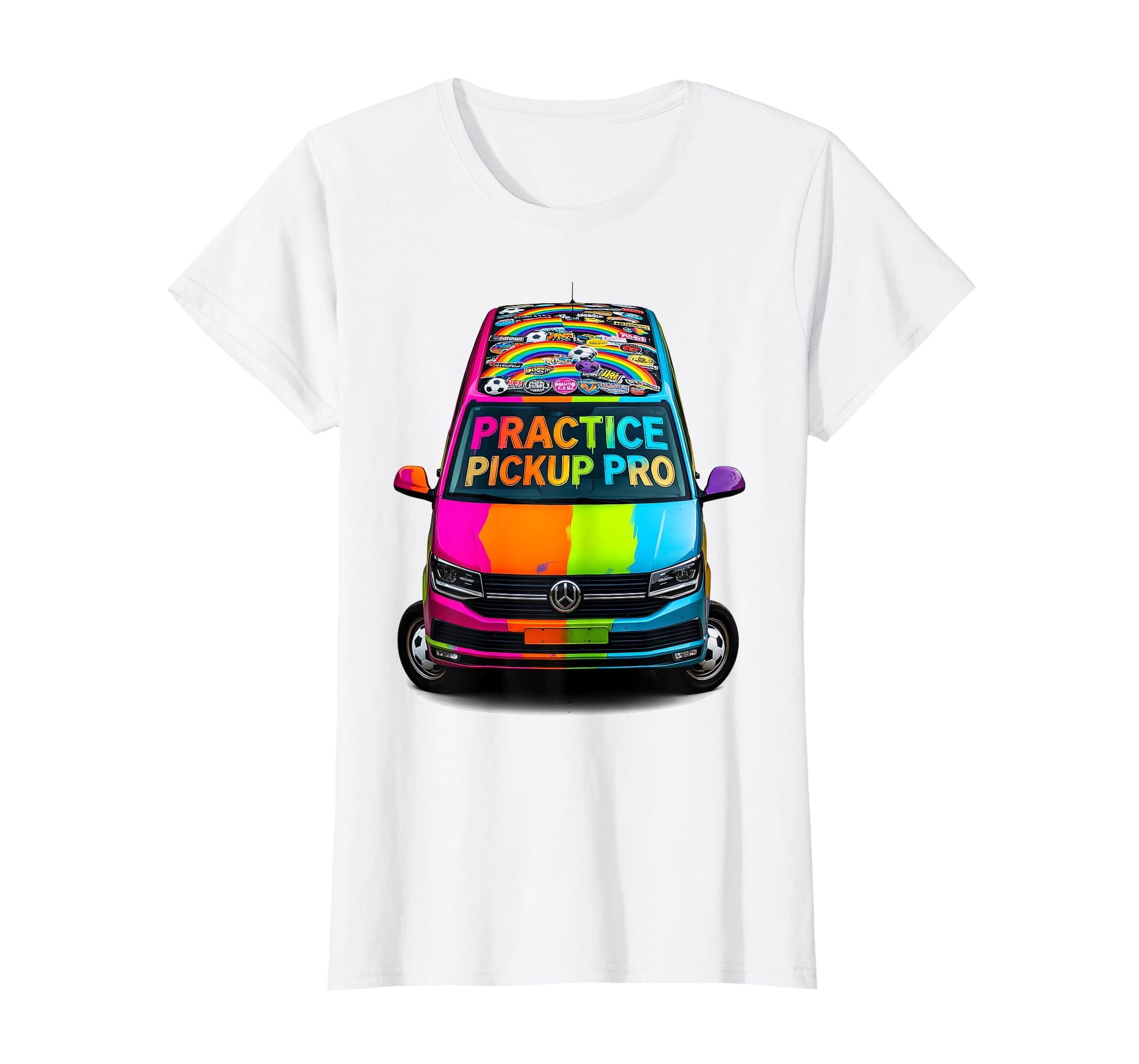 Practice Pickup Pro Soccer Mom T-Shirt - Trendy Graphic Unisex - T-Shirt, Sweatshirt, Hoodie