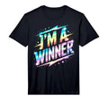 Im Winner Motivational Field Day Spirit T-Shirt - Minimalist Print Unisex - T-Shirt, Sweatshirt, Hoodie