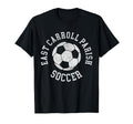 East Carroll Parish Soccer Distressed 90S T-Shirt - Minimalist Print Unisex - T-Shirt, Sweatshirt, Hoodie