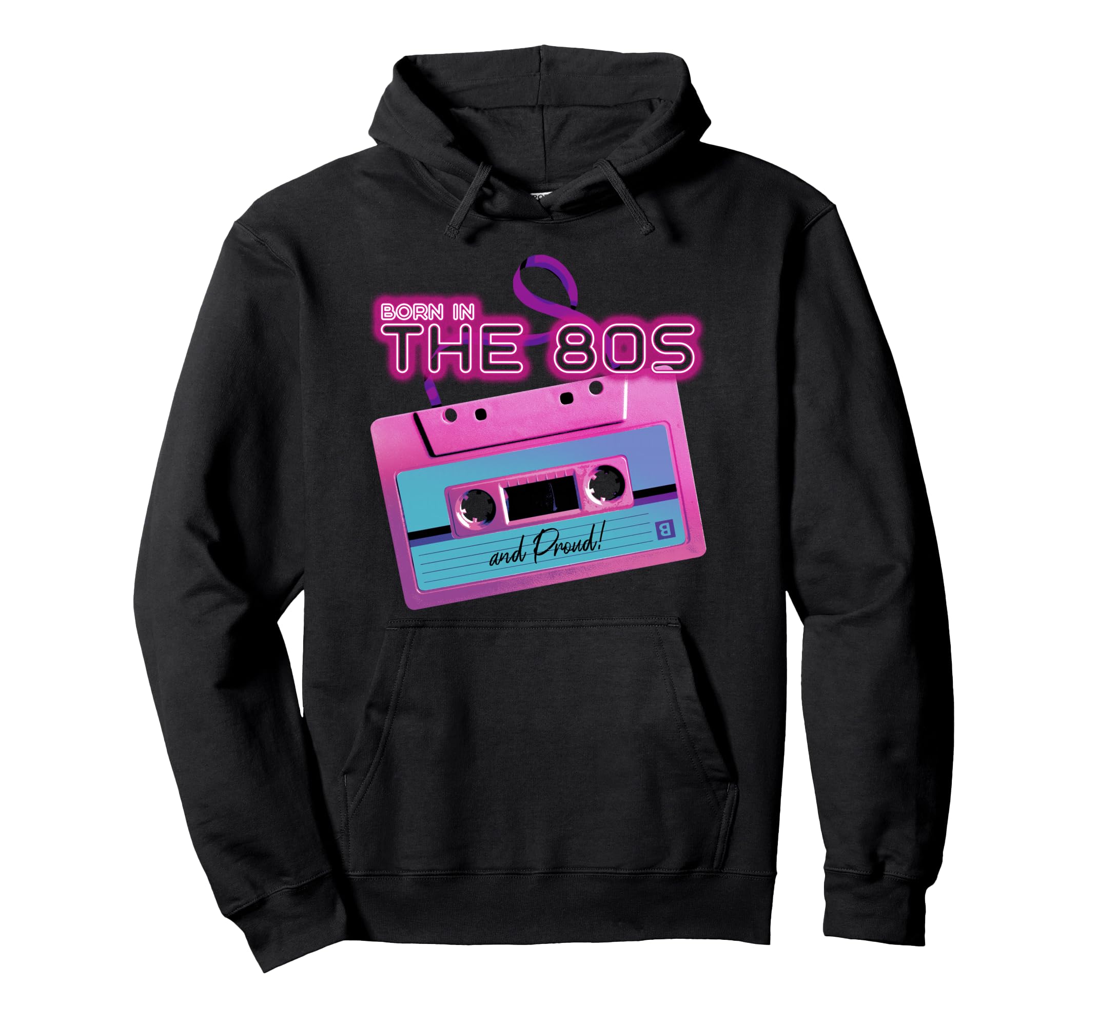 I Love 80S Pop Culture Cassette Tape Hoodie - Streetwear Style Unisex - T-Shirt, Sweatshirt, Hoodie