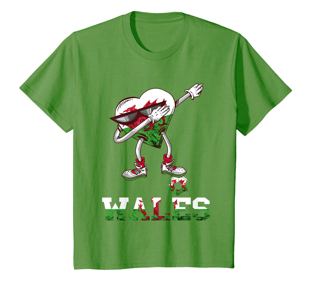 Welsh Soccer Team Heart Welsh Flag T-Shirt - Streetwear Style Men Women - T-Shirt, Sweatshirt, Hoodie